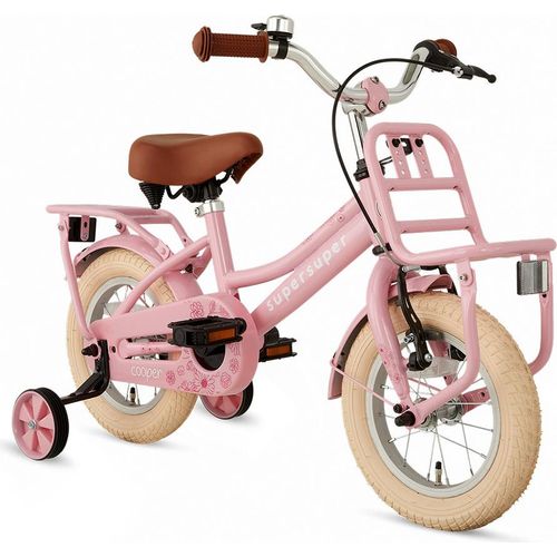 SuperSuper Cooper Kinderfahrrad - 12 Zoll - Pink