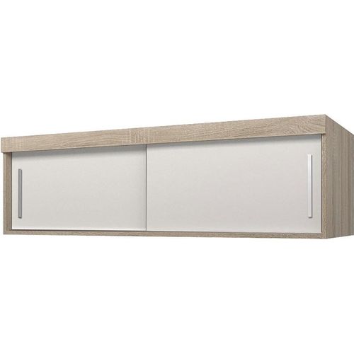 Aufsatz für die Schwebetürenschrank Vista 150 Sonoma/Weiß