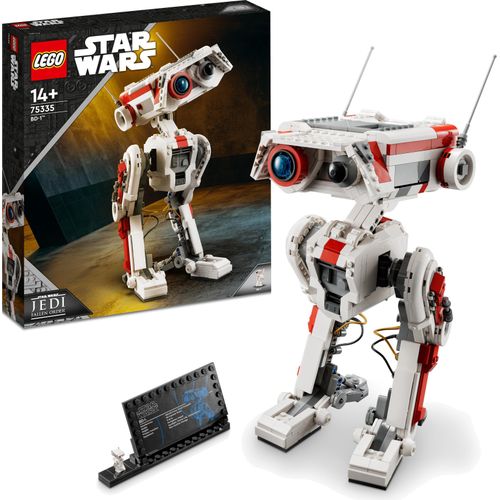 LEGO 75335 Star Wars BD-1, Modellbausatz, bewegliche Droidenfigur, Zimmerdekoration, Fanartikel aus dem Videospiel Jedi: Fallen Order