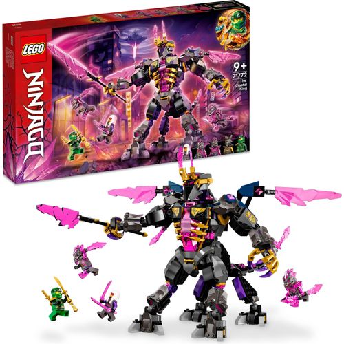 LEGO 71772 NINJAGO Der Kristallkönig Set mit beweglicher Action-Figur der Zentaur-Kreatur und exklusiver Lloyd-Minifigur, Spielzeug für Kinder