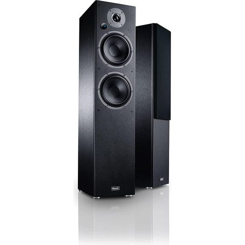 Magnat Monitor Reference 5A - Bluetooth Stereo-Säulenlautsprecher de mit HDMI (Phono-Vorverstärker de, 1 Paar), schwarz