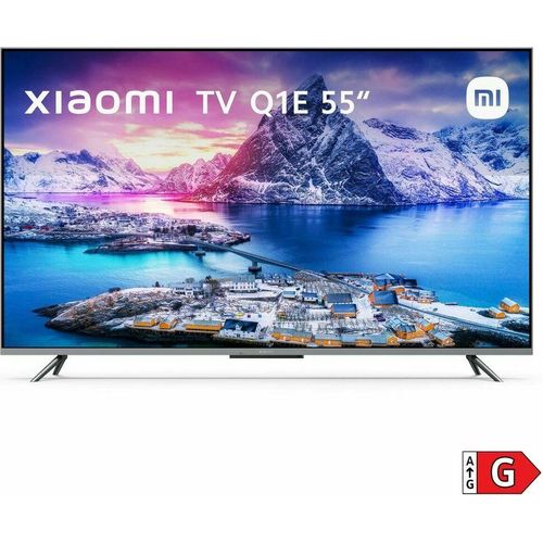 Xiaomi QLED Smart TV Q1E 55 Zoll (Rahmenlos, Metalldesign, UHD,Dolby vision, HDR 10+, Android 10.0, Netflix, Chromecast eingebaut und compatible mit Alexa, bluetooth, HDMI 2.1, USB) [Modell 2021].