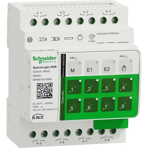 SCHNEIDER ELECTRIC Jalousieaktor KNX REG 8f 16A Schalten