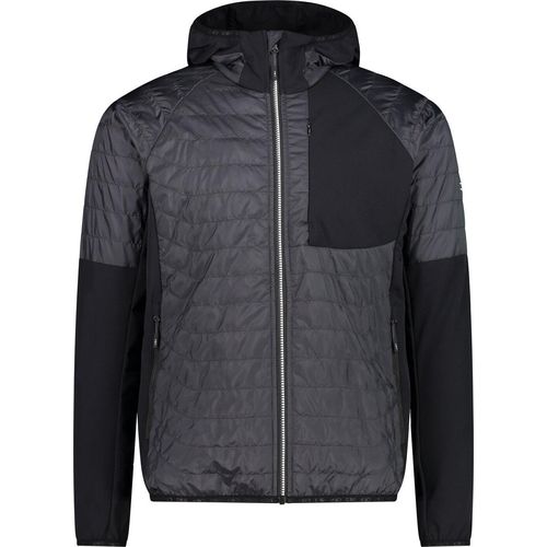 Cmp Man Hybrid Jacket Fix Hood U423 Antracite 48