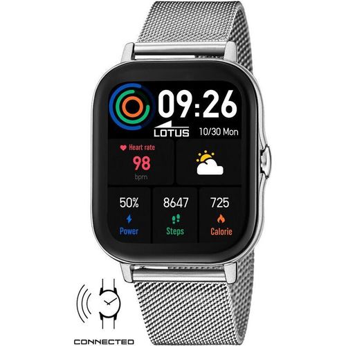 Lotus Smartwatch Sportuhr Edelstahlband 50044/1