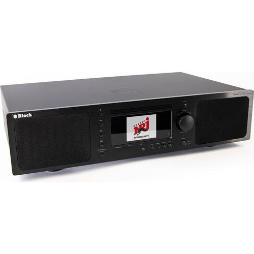 Block BB-200 Boombox Saphirschwarz Blu-ray Internet-Receiver