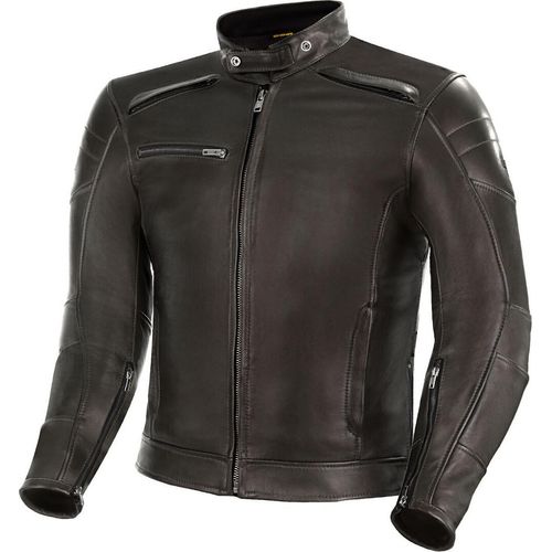 SHIMA Blake Motorrad Lederjacke, braun, M