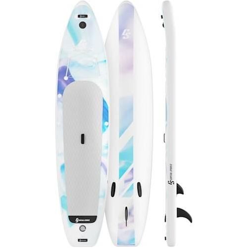 CAPITAL SPORTS Kipu Allrounder 365 - Stand Up Paddle Board - Paddling Board - Sup Board, aufblasbares Paddelboard - SUP-Board-Set Cruiser - 365 x 15 x 82 cm (BxHxT)