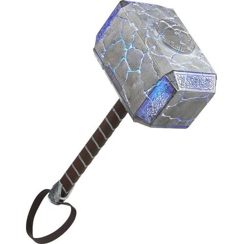 Thor: Love and Thunder Marvel Legends Rollenspiel-Replik 1/1 Mighy Thor Elektronischer Hammer Mjolnir 49 cm