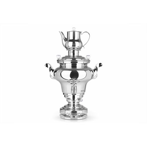 Samowar Teekocher Royal+ 15l 3000W Edelstahl mit Dispenser & Abtropfschale