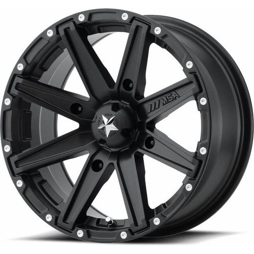 MSA WHEELS M33 Clutch Utility Felge - schwarz 14x7