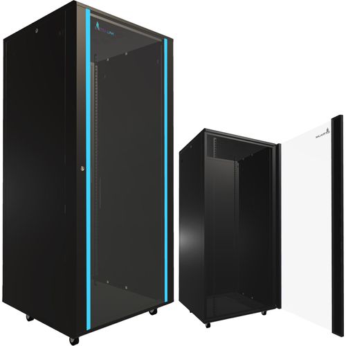 Netzwerkschrank 19 Zoll, für Switches UPS Server, 37 HE 800x800