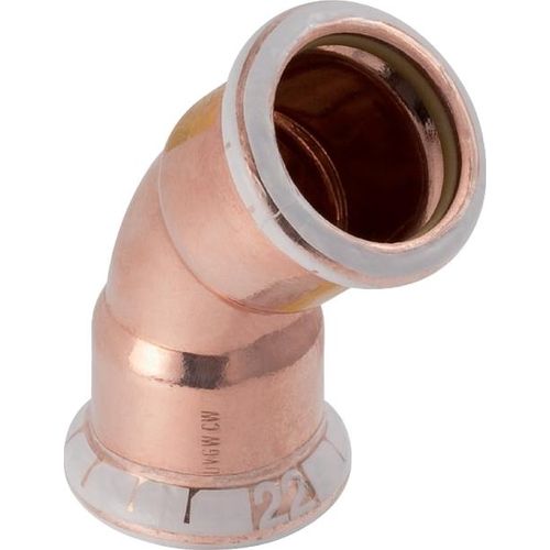 Geberit 34520 Mapress Kupfer Bogen 45Gr (Gas) d54