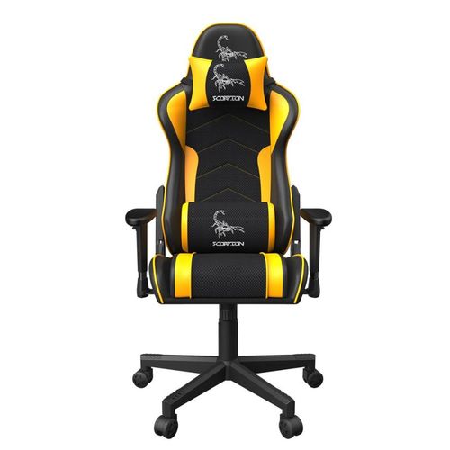 Gembird GC-SCORPION-05X Videospiel-Stuhl PC-Gamingstuhl Schalensitz GEMBIRD Produkttyp: PC-Gamingstuhl, Maximales Nutzergewicht: 136 kg, Armlehne: Ja, Rennrad-/Flugständer enthalten: Nein, Sitztyp: Schalensitz, Rücklehnentyp: Gurt Rückenlehne
