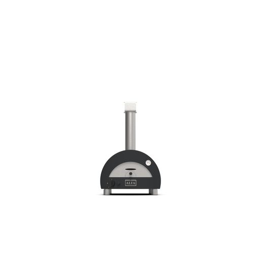 Alfa Forni Tragbarer Gas Pizzaofen Moderno Portable Grau - Backt 1 Pizza in 90 Sekunden