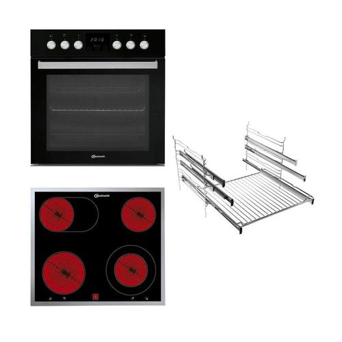 Bauknecht HEKO STAR4.3 EX Einbauherdset mit Glaskeramik