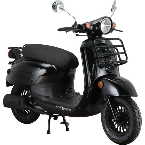 Motorroller Adria 50 ccm 45 km/h EURO 5 schwarz