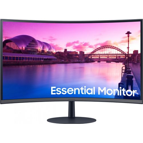Monitor Essential S39C, Schwarz, 27 Zoll, Full HD, Curved, VA, 75 Hz, 4 ms