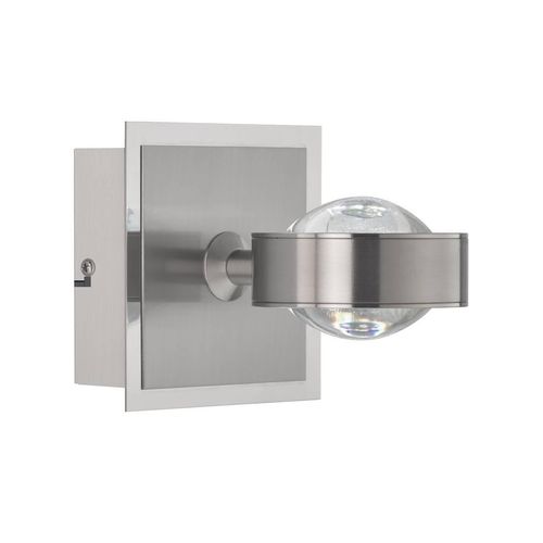 LED Wandleuchte, Chrom, Nickel, CCT, Dimmbar