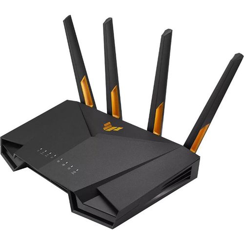 ASUS TUF-AX4200 - Wi-Fi 6 (802.11ax) - Dual-Band (2,4 GHz/5 GHz) - Eingebauter Ethernet-Anschluss - Schwarz - Tabletop-Router