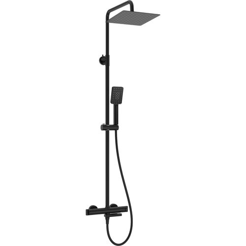 Duschsystem, mit Badewannenarmatur, thermostatisch