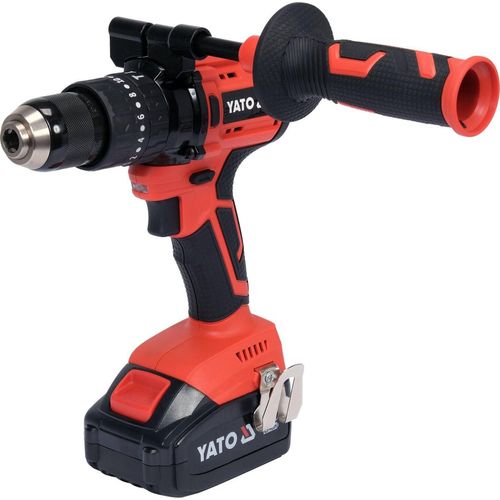 Yato YT-82791 Bohrmaschine 2100 RPM Keyless 1.4 kg Schwarz, Rot