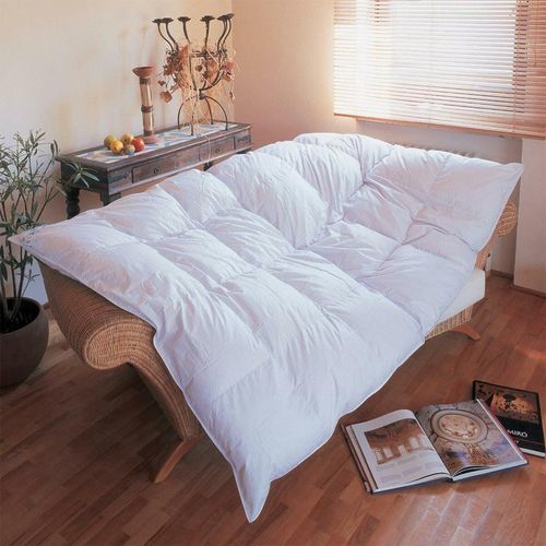 Bettwaren-Shop Daunendecke Canada warm, Füllung: 100% Daunen 155x220 cm