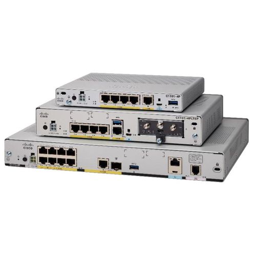 Cisco C1121X-8PLTEPWE, Eingebauter Ethernet-Anschluss, Weiß, Tabletop-Router