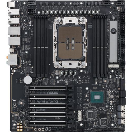 ASUS PRO WS W790-ACE - Motherboard - SSI CEB - LGA4677 Socket-E - W790 Chipsatz - 10 Gigabit LAN, 2.5 Gigabit LAN - HD Audio (8-Kanal)