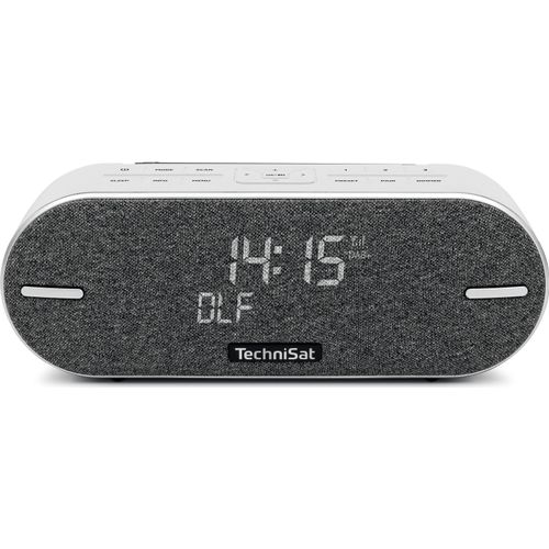 TechniSat DIGITRADIO BT 2 | Bluetooth-Lautsprecher mit DAB+, Akku | lichtgrau