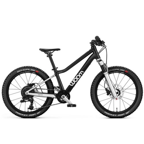 Woom Off Air 4 Kinder Mountainbike schwarz