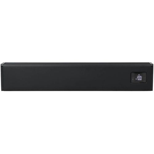 Eurom Alutherm Sockelleiste 1500 Schwarz - Konvektorkachel 1500 W