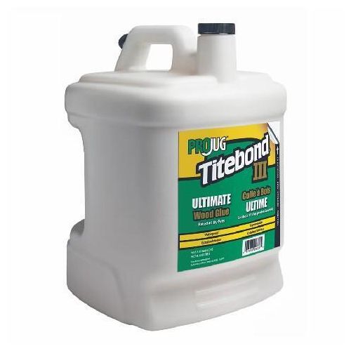 Titebond III Ultimate Holzleim, Wasserfest, Ideal für Innen- & Außenbereich, Holzkleber, Größe:8.14 l