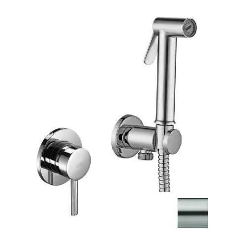 Paffoni Bidet Kit - Bidetarmatur, Unterputz, mit Brause und Einbaukörper, Edelstahl KITDUP110ST