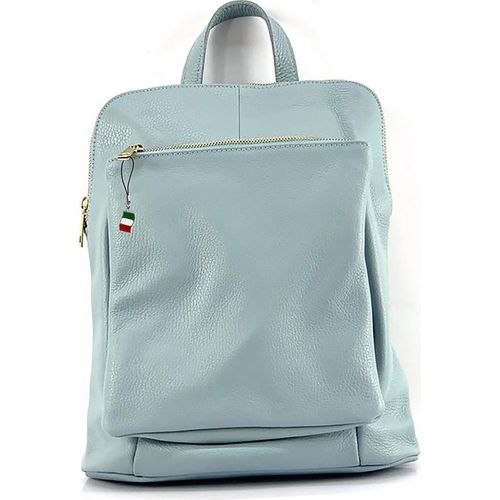 Cityrucksack hellblau Florence Rucksack Leder D2OTF610H