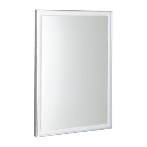 Sapho Luminar - Rahmenspiegel mit LED-Beleuchtung, 600x800 mm, Chrom NL557