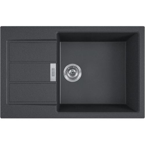 Franke Sirius 2.0 - Tectonite-Spüle S2D 611-78 XL, 780x500 mm, Schwarz 143.0617.613