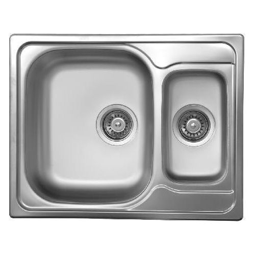 Novaservis Abwäschen - Spülbecken 490x620 mm, mit Überlauf, Edelstahl DR49/62