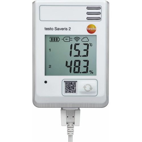 Testo Saveris 2-H1 Funk-Datenlogger, integrierte Temperatur- und Feuchtefühler
