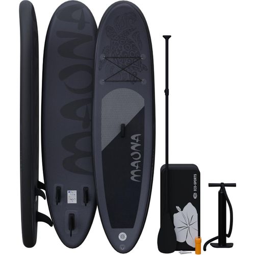 Aufblasbares SUP Stand Up Paddle Board Maona Schildkröte Turtle Surfbrett 308 cm Schwarz