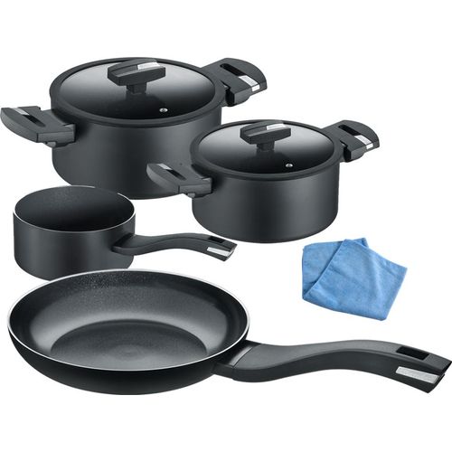 Berndes b.green Alu Recycled Induction Topfset 2 - 4 teilig inkl. Mikrofasertuch