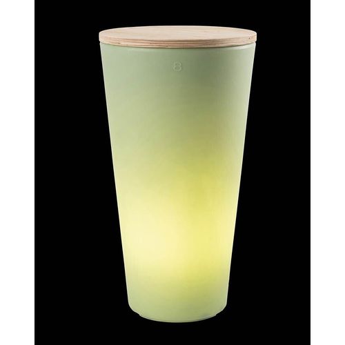 Beleuchteter Pflanztopf Shining Classic Pot L (Mint)