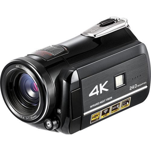 Lipa AD-C1 4K Ultra HD Videokamera CMOS-Sensor Wifi - 4K - Camcorder - 4K-Auflösung - 24 Megapixel
