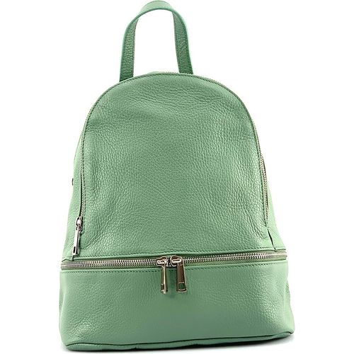 Cityrucksack hellgrün Florence Rucksack Leder D2OTF612L