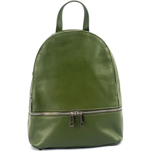 Cityrucksack grün Florence Rucksack Leder D2OTF612G