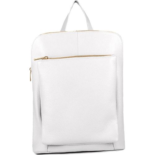 Cityrucksack weiß Florence Rucksack Leder D2OTF610W