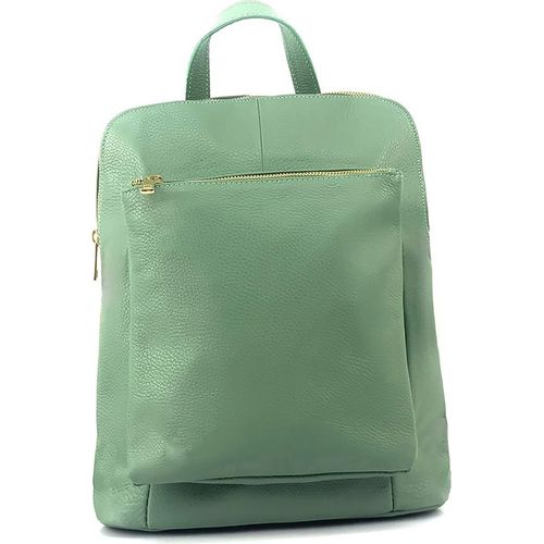 Cityrucksack hellgrün Florence Rucksack Leder D2OTF610L