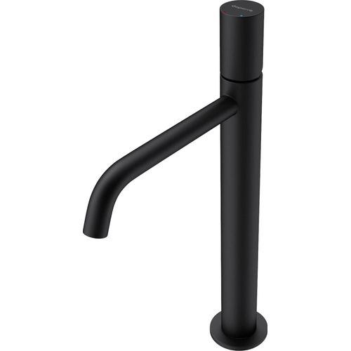 Mai & Mai Armatur Waschtischarmatur Schwarz matt Spültischarmatur 34,2 cm hoch Einhebelmischer WAO-7701-H