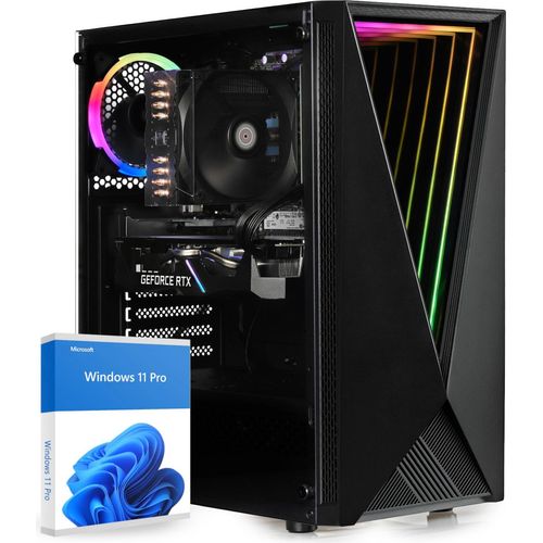 Gamer PC Intel i5-14400, RTX3050, 16GB RAM, 500GB SSD