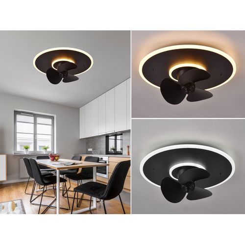 Deckenventilator NYBRO Ø50cm schwarz
